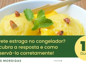 Sorvete estraga no congelador Descubra a resposta e como conservá-lo corretamente