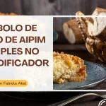 Receita do Saboroso Bolo de aipim simples no liquidificador