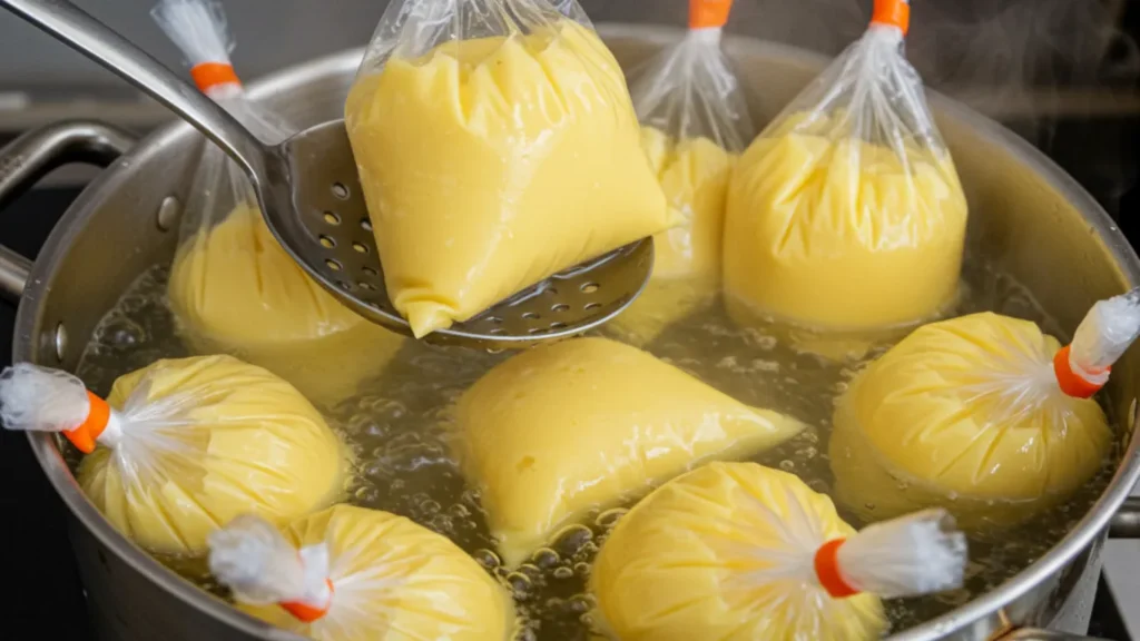 Cozinhe na panela
